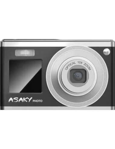Photo Orbit X-10 Nera - Fotocamera digitale compatta Dual Screen